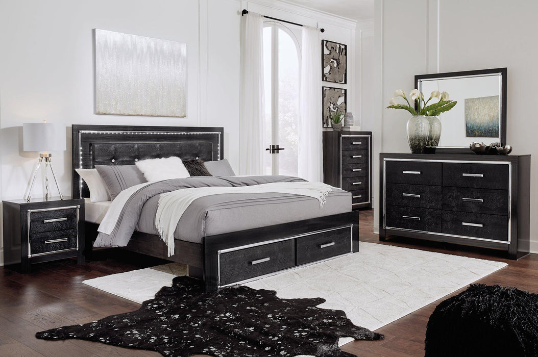 Kaydell Upholstered Bed with Storage