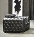 Charlise Modern Style Silver Chair in Faux Leather image