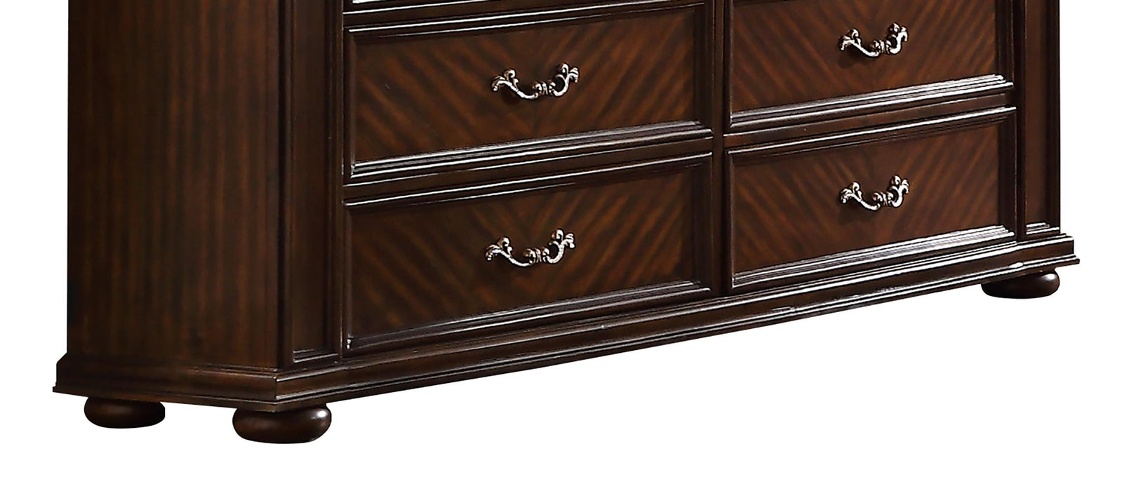 Aspen Traditional Style Dresser in Cherry finish Wood