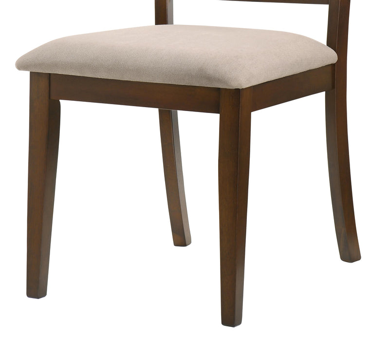 Milton Modern Style Dining Chair in Beige Fabric