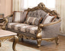 Amelia Traditional Style Loveseat in Bronze finish Wood image