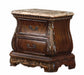 Cleopatra Traditional Style Nightstand in Cherry finish Wood image