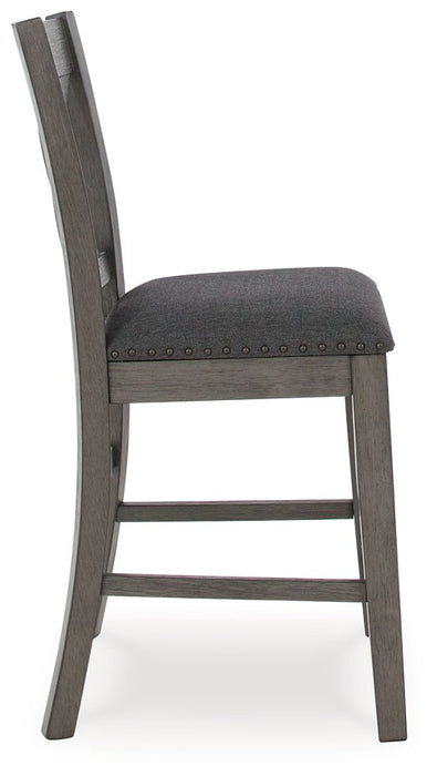 Caitbrook Counter Height Dining Table and Bar Stools (Set of 7)