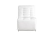 BUILD IT YOUR WAY U6066 BLANCHE WHITE STATIONARY CHAIR - Brockton Furniture (Brockton, MA)
