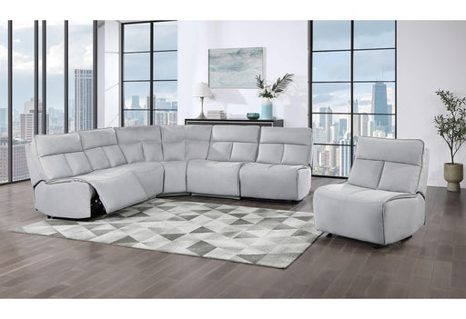 BUILD IT YOUR WAY U8088 GREY 3 POWER SOFA - Brockton Furniture (Brockton, MA)