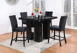 D04 BLACK BAR TABLE + D04BS - Brockton Furniture (Brockton, MA)