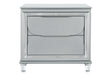 CALEB SILVER NIGHTSTAND - Brockton Furniture (Brockton, MA)