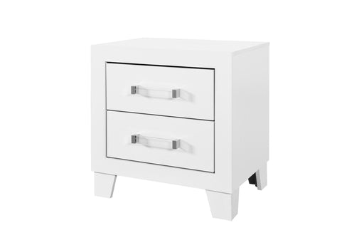 LUCCIA WHITE NIGHTSTAND image