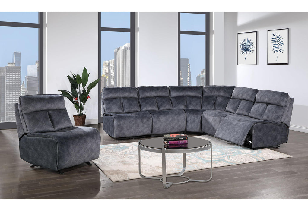 U8088 GREY SOFA/LOVESEAT W/ AG 1